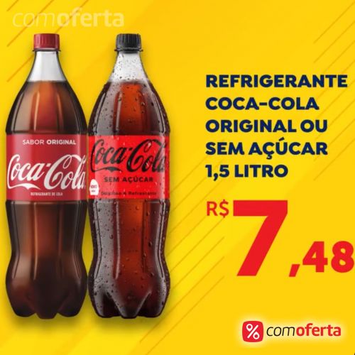 Refrigerante Coca Cola Pet 1,5L