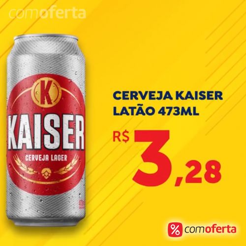 Cerveja Kaiser 473ml - Latão