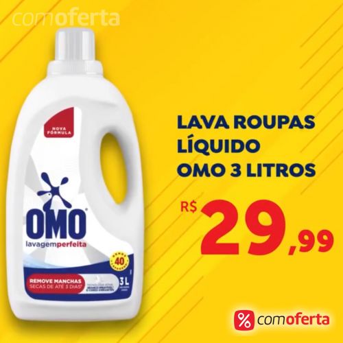 Sabão Líquido Omo Lavagem Perfeita 3L