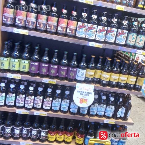 Cerveja Albanos Life Lager - 600ml