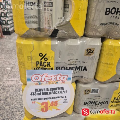 Cerveja Bohemia 473ml - Latão