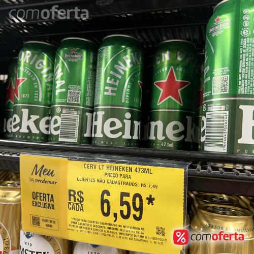 Cerveja Heineken 473ml - Latão