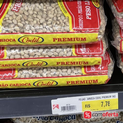 Feijão Carioca Codil Premium 1kg