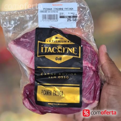 Picanha Bovina Fatiada Itacarne - Kg