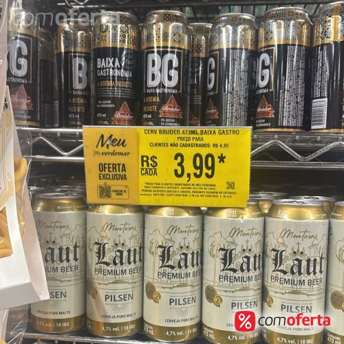 Cerveja Bruder Baixa Gastronomia 473ml - Latão