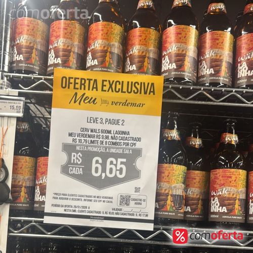 Cerveja Wals Copo Lagoinha 600ml