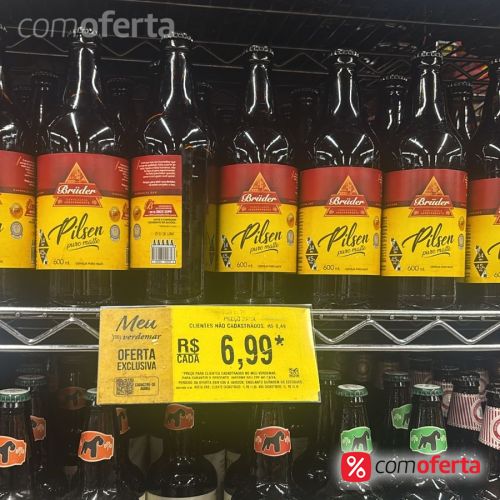 Cerveja Bruder Pilsen 600ml