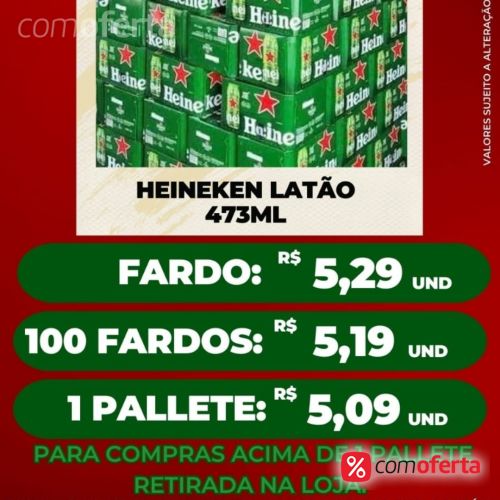 Cerveja Heineken 473ml - Latão