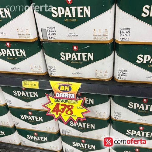 Cerveja Spaten Puro Malte Munich 473ml - Latão