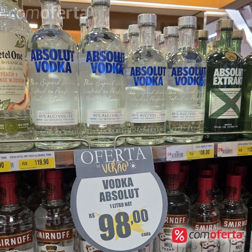 Vodka Absolut - 1 Litro