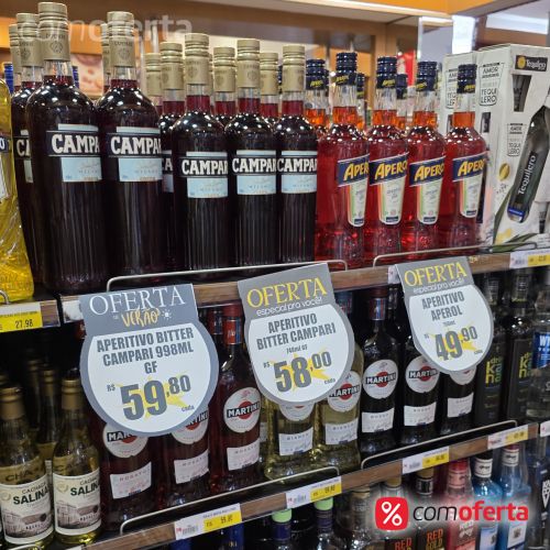 Campari Bitter Garrafa 998ml