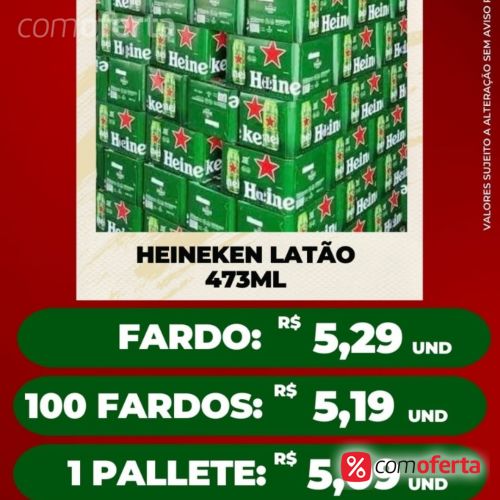 Cerveja Heineken 473ml - Latão