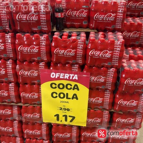 Refrigerante Coca Cola Tradicional Pet 200 ml