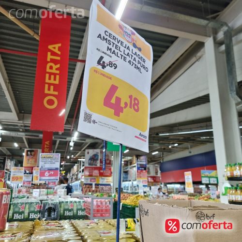 Cerveja Amstel Lager 473ml - Latão