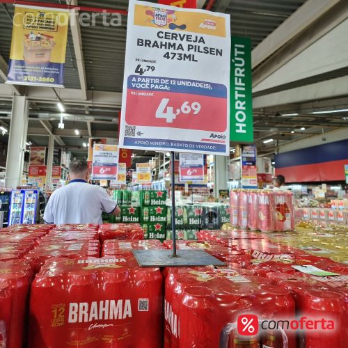Cerveja Brahma 473ml - Latão