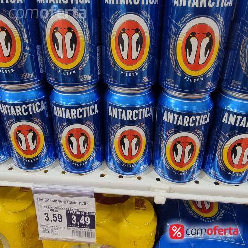 Cerveja Antarctica 350ml - Lata