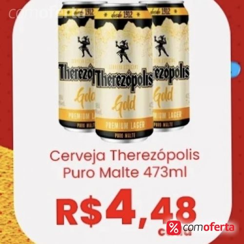 Cerveja Therezópolis Gold 473ml