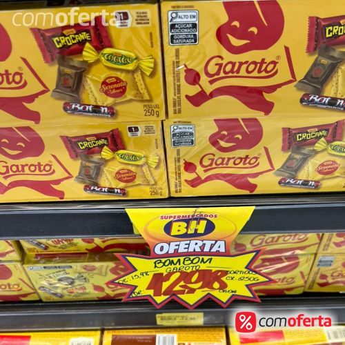 Caixa de Bombom Sortido Garoto 250g