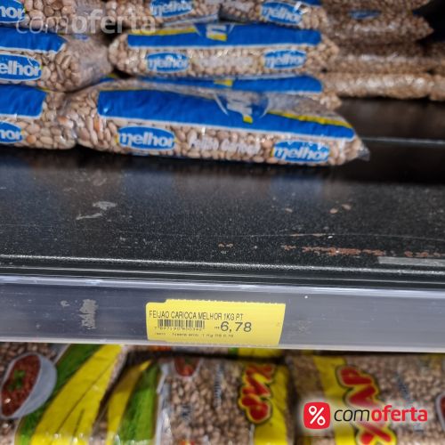 Feijão Carioca Melhor - 1Kg