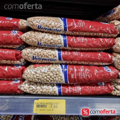 Feijão Carioca Vasconcelos 1kg