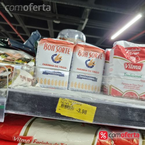 Farinha de Trigo Boa Sorte 1kg