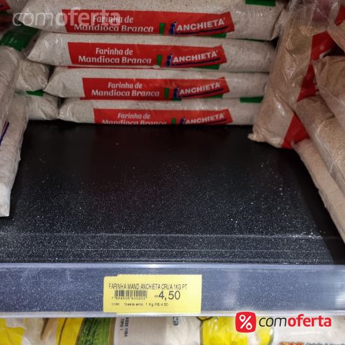 Farinha de Mandioca Branca Anchieta -1Kg