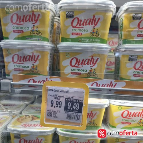 Margarina Qualy Com Sal 500g