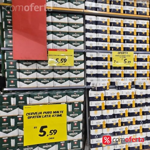 Cerveja Spaten Puro Malte Munich 473ml - Latão