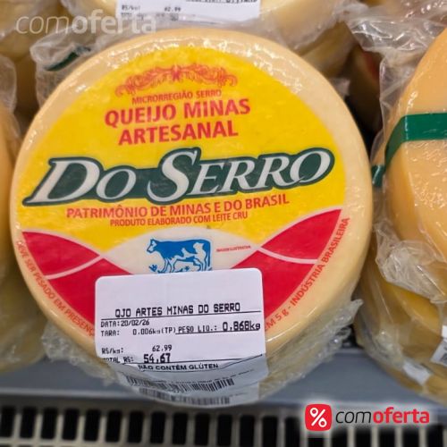 Queijo Minas Serro - Kg