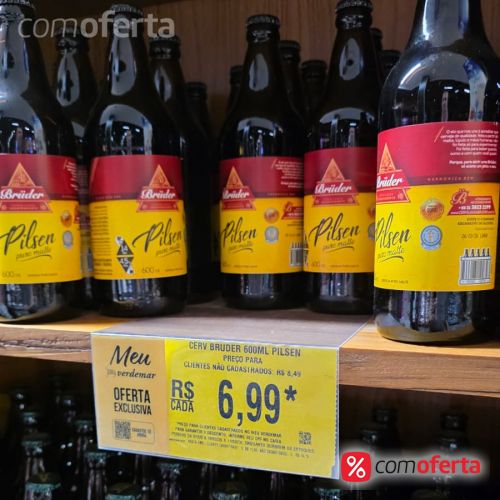 Cerveja Bruder Pilsen 600ml