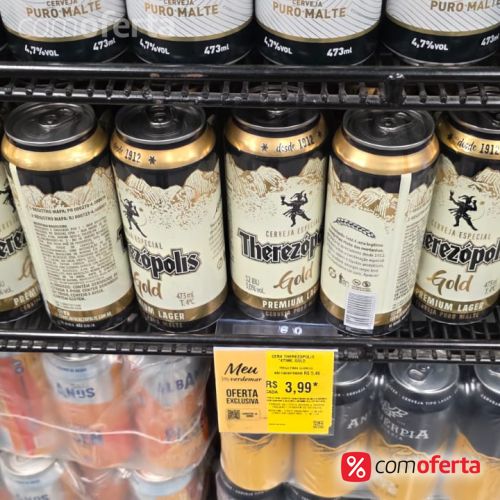 Cerveja Therezópolis Gold 473ml