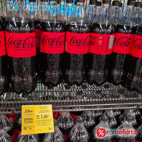 Refrigerante Coca Cola Zero 1,5L