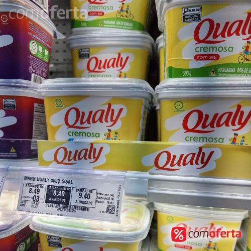 Margarina Qualy Com Sal 500g