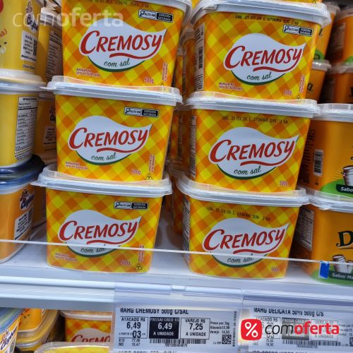 Margarina Cremosy com sal - 500g