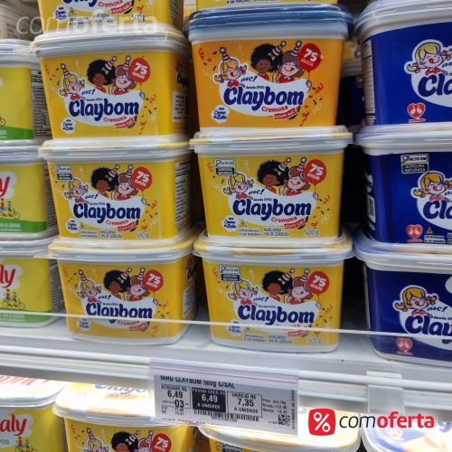 Margarina Claybom Com Sal 500g