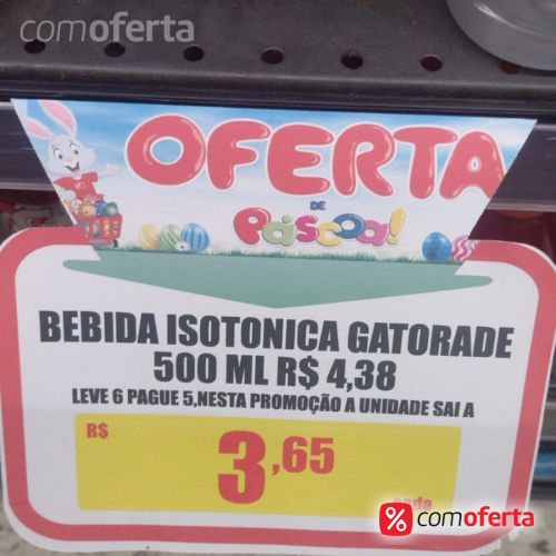 Isotônico Gatorade Sabores 500ml