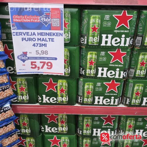 Cerveja Heineken 473ml - Latão