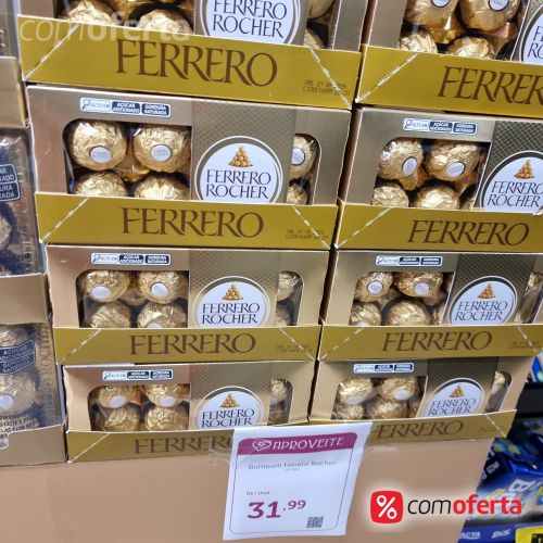 Bombom Ferrero Rocher 100g 8 unid