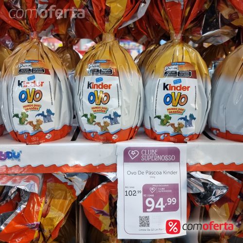 Ovo de Páscoa Kinder 150g