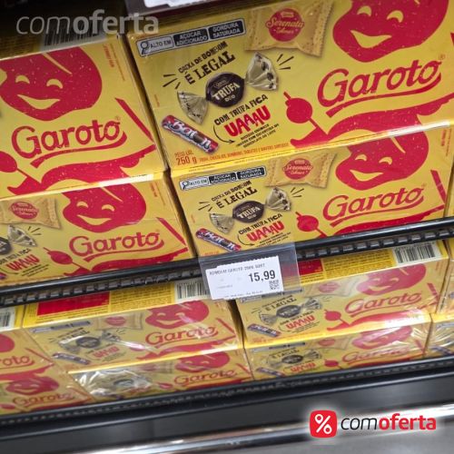 Caixa de Bombom Sortido Garoto 250g