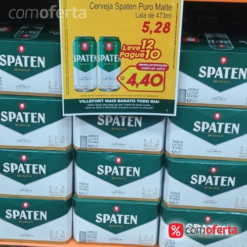 Cerveja Spaten Puro Malte Munich 473ml - Latão