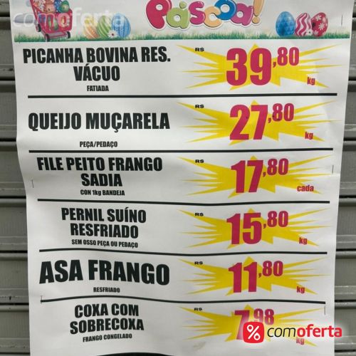 Pernil Suino Sem Osso Resfriado Kg