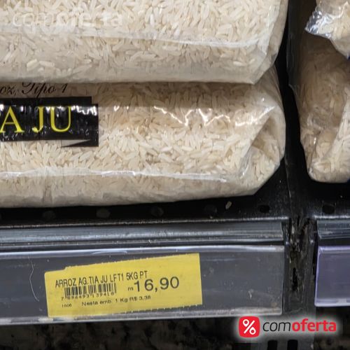 Arroz Branco Tia Jú Tipo 1 - 5kg