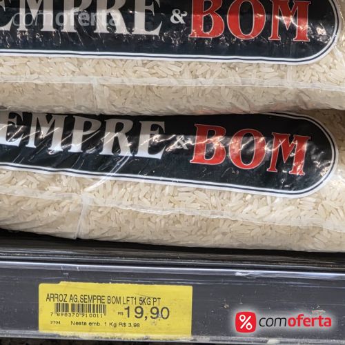 Arroz Branco Sempre Bom Tipo 1 -  5Kg
