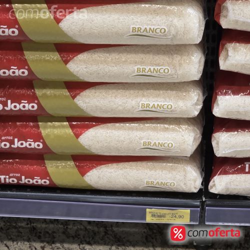 Arroz Branco Tio João Tipo 1 - 5kg