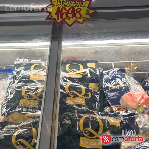 Filé de Tilapia Q-Pescado 400g