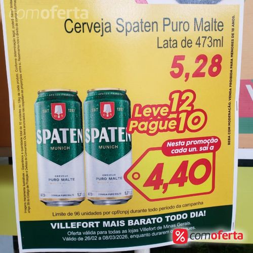 Cerveja Spaten Puro Malte Munich 473ml - Latão