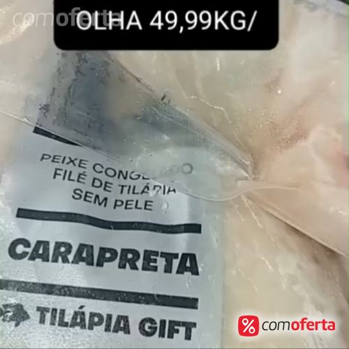 Peixe - Filé de Tilápia - Kg