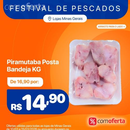 Peixe Piramutaba Postas - kg