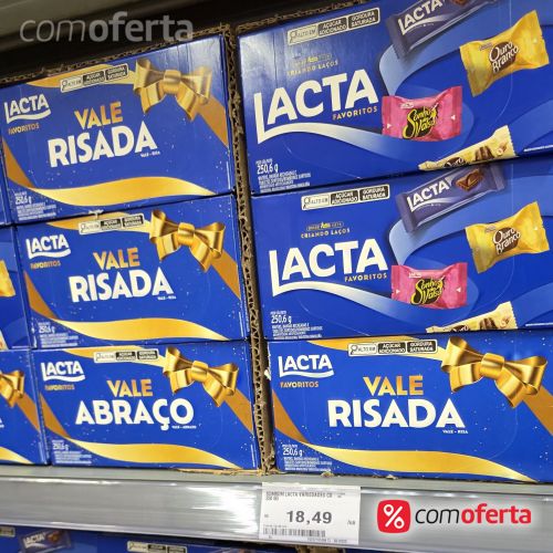Caixa de Bombons Lacta Favoritos Sortidos 250,6g